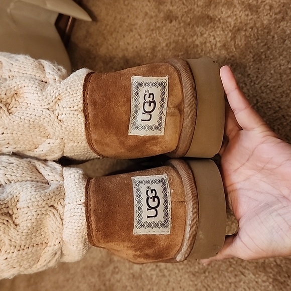 UGG Chestnut Kiandra Knit/Suede Boots - Picture 5 of 13